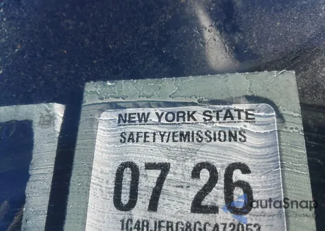 2016 Jeep Grand Cherokee Limited z USA, uszkodzony, nr VIN 1C4RJFBG8GC472053